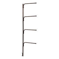 Household Essentials Inc Deluxe Hinge-It Clutterbuster Family Towel Bar