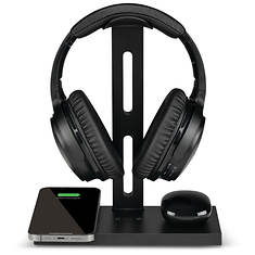 iLIVE 5-in-1 Headphone Stand and Wireless Charger