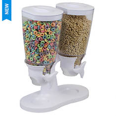 Home Basics Double Cereal Dispenser - Opened Item
