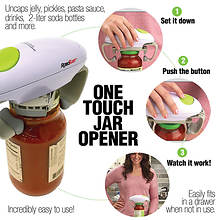 Robo Twist One-Touch Electric Jar Opener