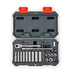 Crescent 26-Pc 1/4" Drive Socket Wrench Tool Set