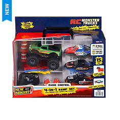 New Bright 1:43 Remote Control Monster Truck 4-in-1 Ramp Set