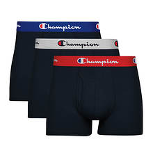 Champion® Men's Everyday Cotton Stretch Trunk 3-Pack