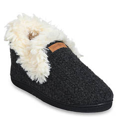 GaaHuu Textured Knit Fur Color Slipper Boot (Women's)