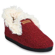 GaaHuu Textured Knit Fur Color Slipper Boot (Women's)