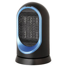 LifeSmart 600W Desktop Select Air Combo Fan/Heater with Built-In UV-LED Light