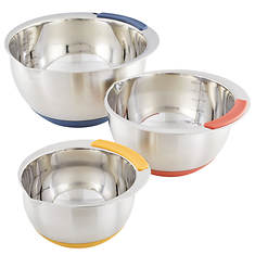 Ayesha Curry 3-pc. Stainless Steel Mixing Bowl Set
