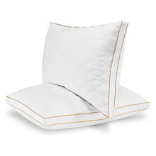 Doctor Pillow Italian Luxury Quilted Pillow Set of 2