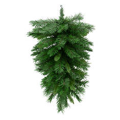 Northlight 30" Mixed Pine Unlit Artificial Christmas Teardrop Swag 