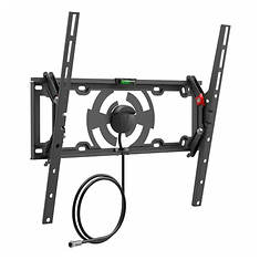Barkan Tilt TV Wall Mount with Integrated HDTV Indoor Antenna for 19"-65" Screens
