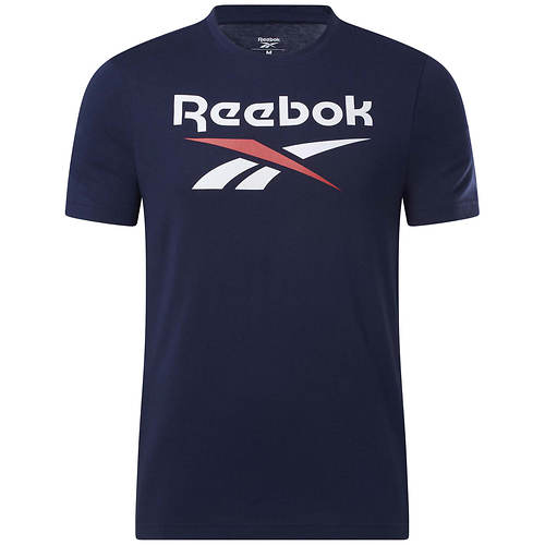 Reebok Men's Short Sleeve Wordmark Logo Tee