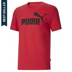 PUMA Men's Essential Logo Heathered Tee