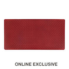 Achim Woven-Embossed Faux-Leather Anti-Fatigue Mat - 20" x 39"