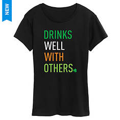 Instant Message Drinks Well With Others Tee