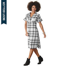 Masseys Flannel Shirttail Dress