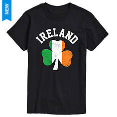 Instant Message Men's Shamrock Irish Flag Tee
