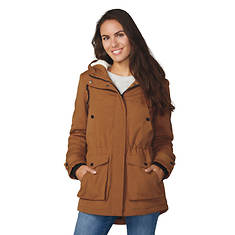 Free Country Women's Cascade Canvas Long Anorak Jacket
