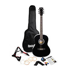 RockJam Full-Size Acoustic Guitar Kit