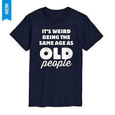 Instant Message Men's Same Age As Old People Tee