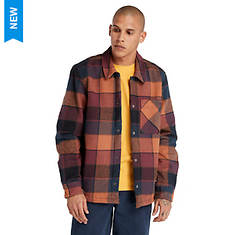 Timberland Men's Sherpa-Lined Flannel Shirt Jacket
