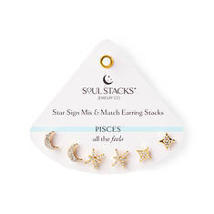 Soul Stacks Star Sign Mix and Match Earring Stacks