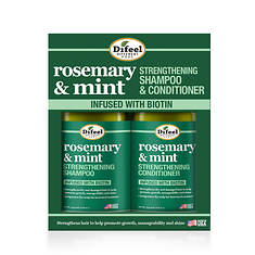 Difeel Rosemary & Mint Shampoo and Conditioner 2-Pack 