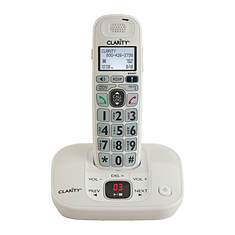 Clarity DECT 6.0 Amplified Cordless Phone with Digital Answering System