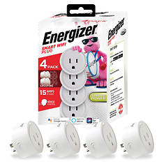 Energizer Connect Smart Wi-Fi 15-Amp Plugs (4 Pack)