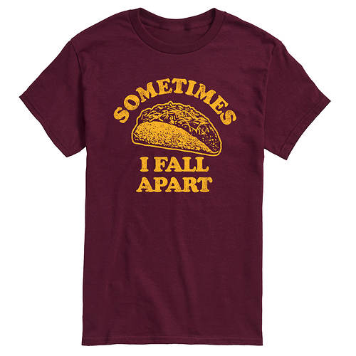 Instant Message Men's Sometimes I Fall Apart Tee