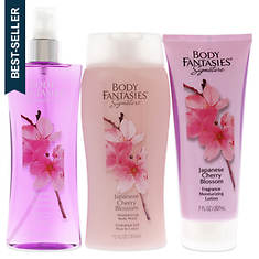 Japanese Cherry Blossom by Body Fantasies 3-Piece Set