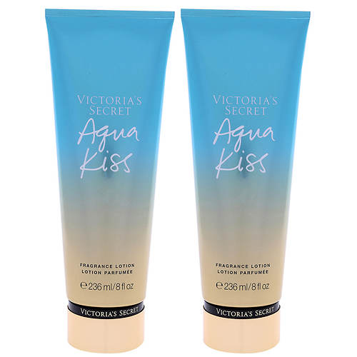Aqua Kiss by Victoria's Secret Fragrance Lotion - Pack of 2