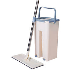 iMounTEK Flat Mop and Self-Cleaning Bucket Set