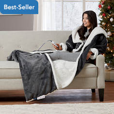 Westinghouse Heated Snuggle Throw with Foot Warmer