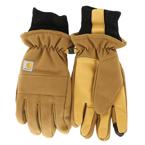 Carhartt Insulated Duck Synthetic Leather Touch-Sensitive Knit Cuff Glove (Men's)