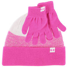 Under Armour Girls' Beanie and Glove Combo