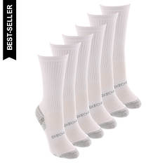 Skechers Women's S117014 Crew 6-Pack Socks