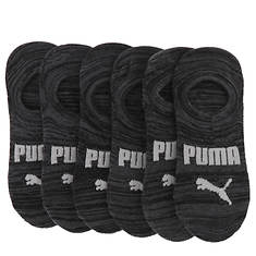 PUMA Women's P117794 Non Terry Liner 6-Pack Socks