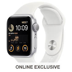 Apple Watch SE GPS 40mm Aluminum Case With M/L Sport Band (2022)