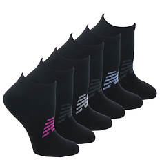 New Balance Women's 231LC12 Low Cut 6-Pack Socks