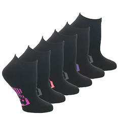 New Balance Women's 231LC15 Low Cut 6-Pack Socks