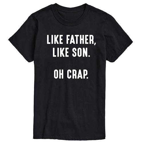 Instant Message Men's Like Father Like Son Tee