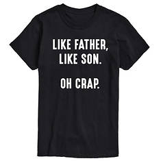 Instant Message Men's Like Father Like Son Tee