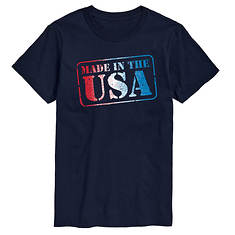 Instant Message Men's USA Stamp Tee