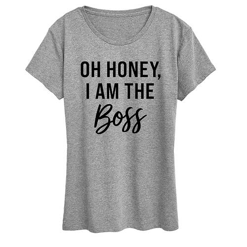 Instant Message Women's I Am The Boss Tee