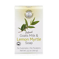 Natures Commonscents Goats Milk and Lemon Myrtle Soap Set