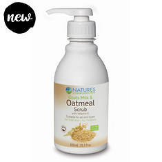 Natures Commonscents Goats Milk and Oatmeal Gentle Exfoliating Body Wash/Scrub