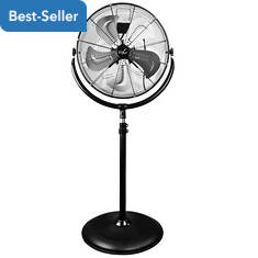 Vie Air 20" Industrial 3-Speed Heavy-Duty High-Velocity Stand Fan