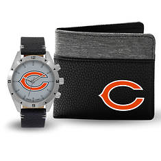 Game Time Men's Watch And Wallet Combo Gift Set