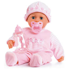 Bayer Design First Words Baby Doll in Soft Pink