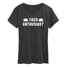 Instant Message Women's Taco Enthusiast Tee